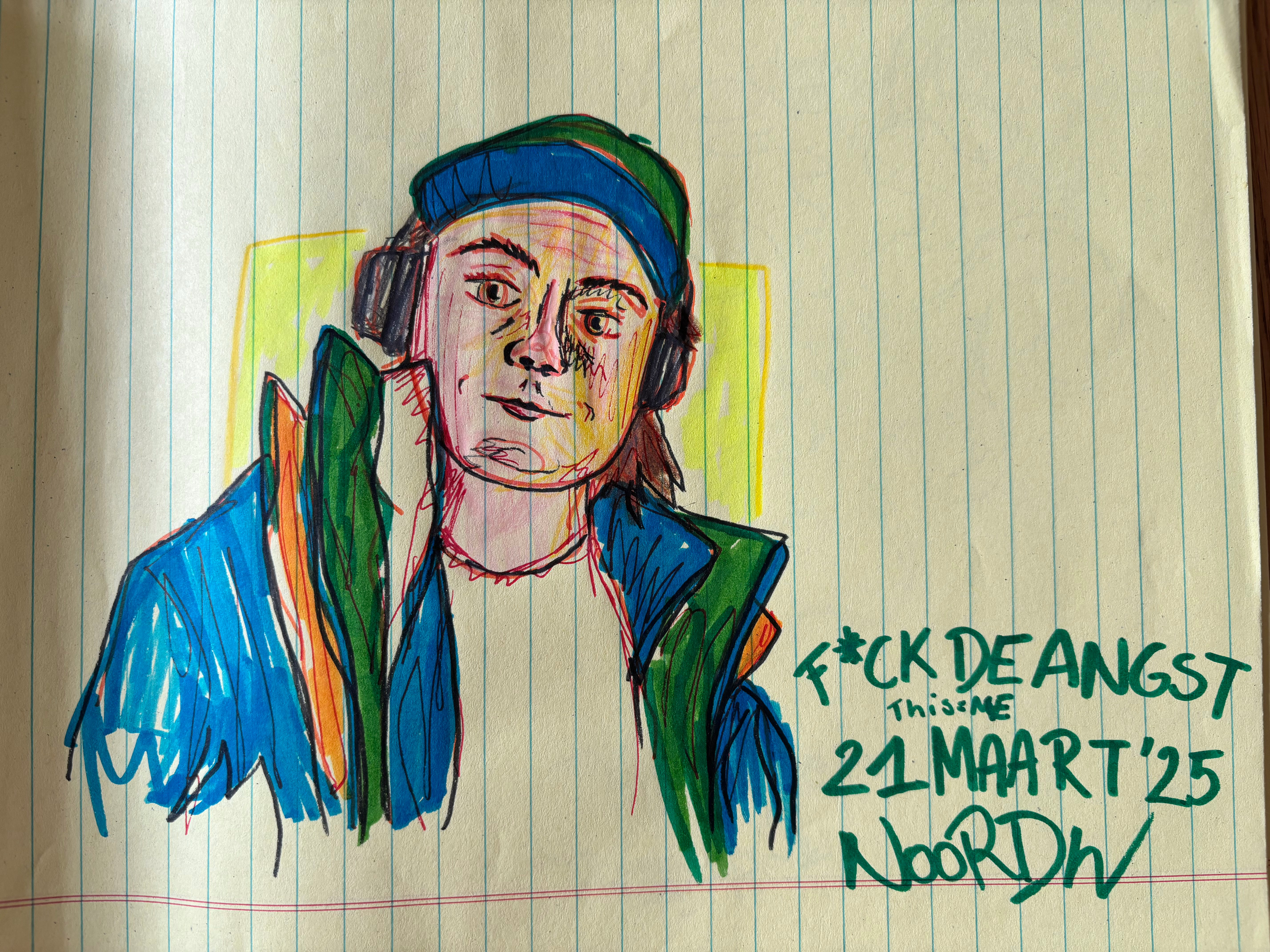 Tackling the fear of a self portrait